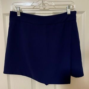 Navy blue skort